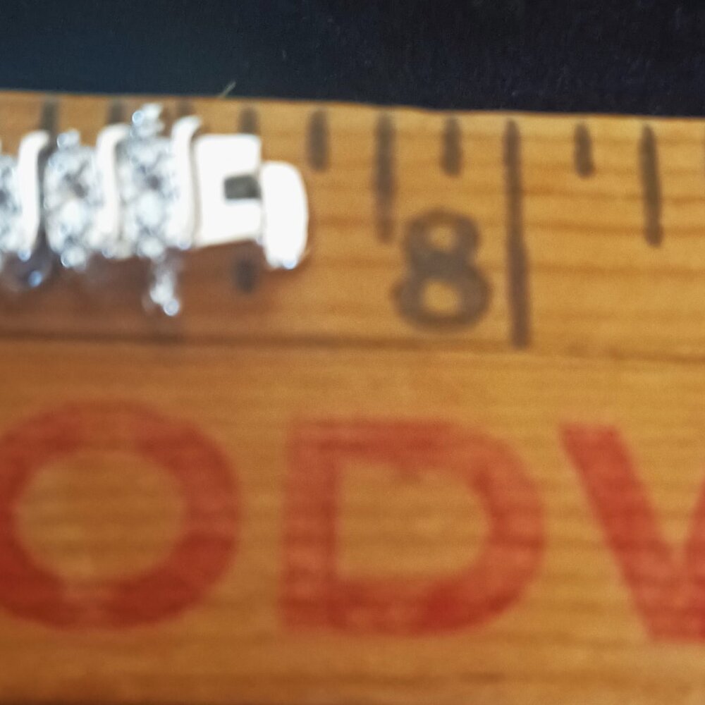 Woman's Silver-tone Tennis Bracelet - Picture 6 of 6